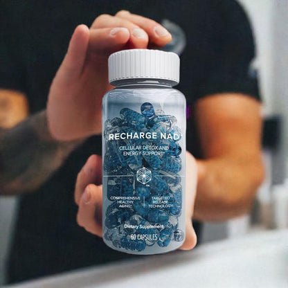 Isagenix Recharge NAD - Cellular Detox, Comprehensive Healthy Aging, and Energy Support - 1 Bottle - 60 ct Targeted Release Capsules IsagenixBuy Supplements Australia