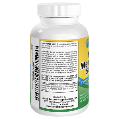 2-Month Perimenopause Support Supplement (All-in-1) Herbal Extract Relief Formula with 12 Active Ingredients Elevate Recovery Supplements