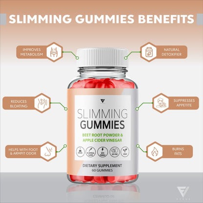 (3 Pack) Slimming Gummies It Works for Weight Loss with Apple Cider Vinegar Itworks Its Fyvus