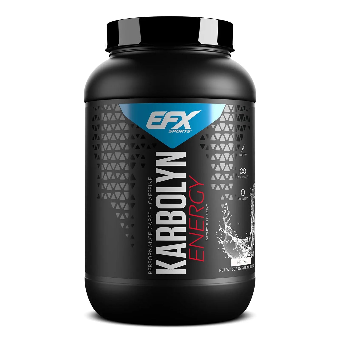EFX Sports Karbolyn Energy | Performance Carbohydrate Powder + Caffeine | Carb Load EFX Sports