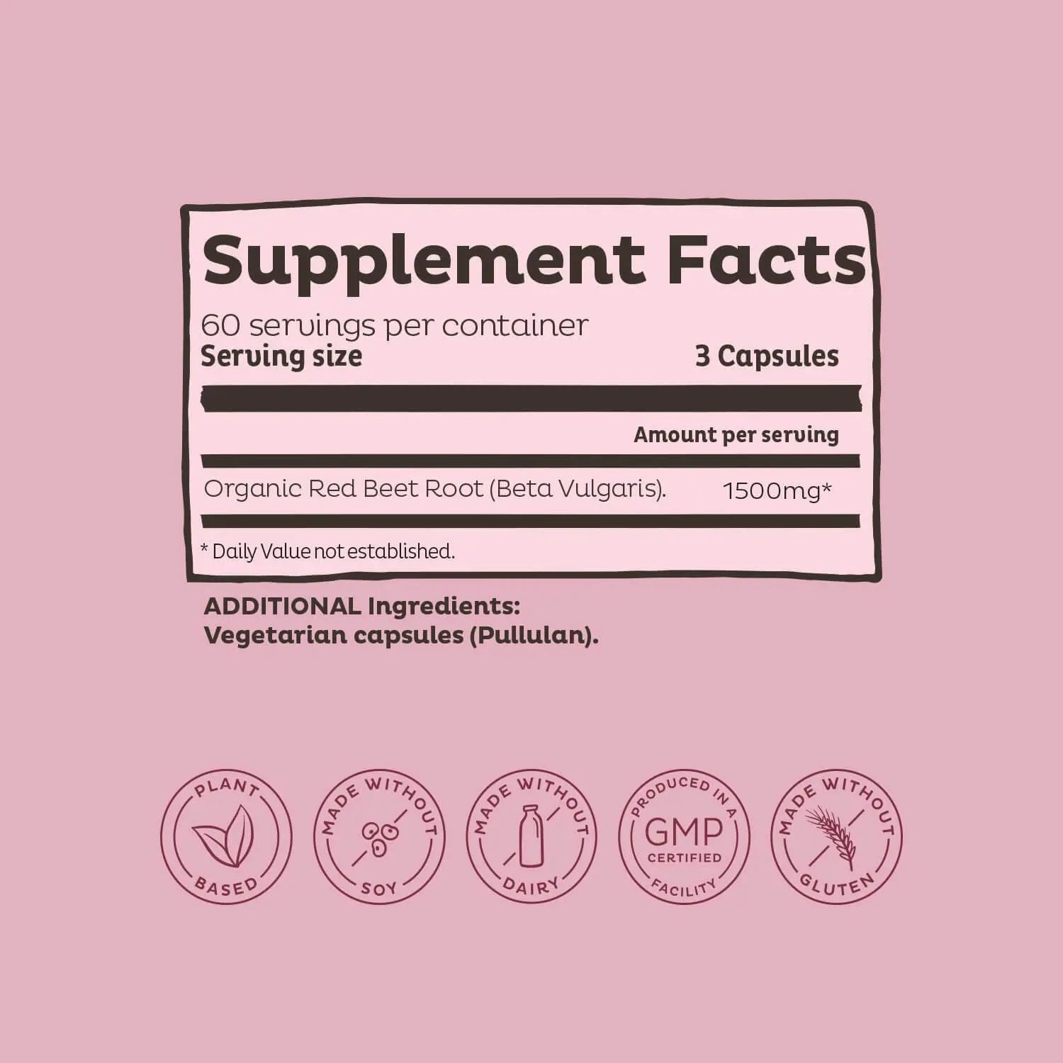 KOS Organic Beet Root Powder + Organic Beet Root Capsules Bundle KOS