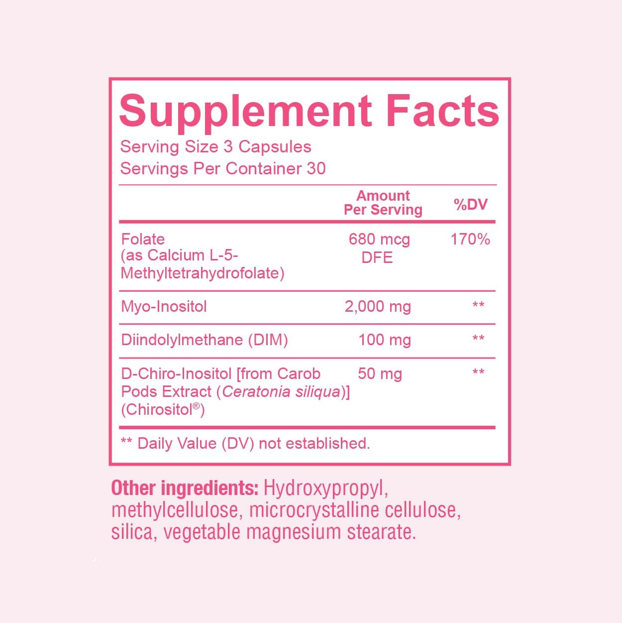 Premium Ovarian Health Support Supplement – Hormone Balance, Ovulation & Cycle Regularity - Myo-Inositol & D-Chiro Inositol Supplement for Women – 40:1 Inositol Ratio With Folate & DIM – 90 Capsules SunergeticBuy Supplements Australia
