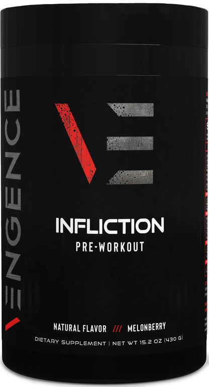 Vengence Infliction Pre-Workout Powder for Men & Women - Energy, Focus & Massive Vengence