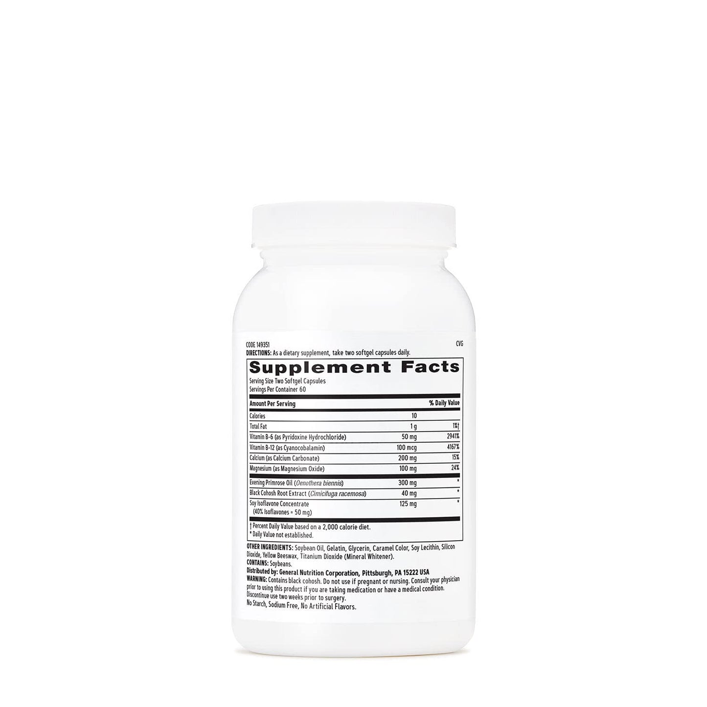 GNC Women's Phytoestrogen Formula | Supports Hormone and Mood Balance Plus Increased Energy GNC