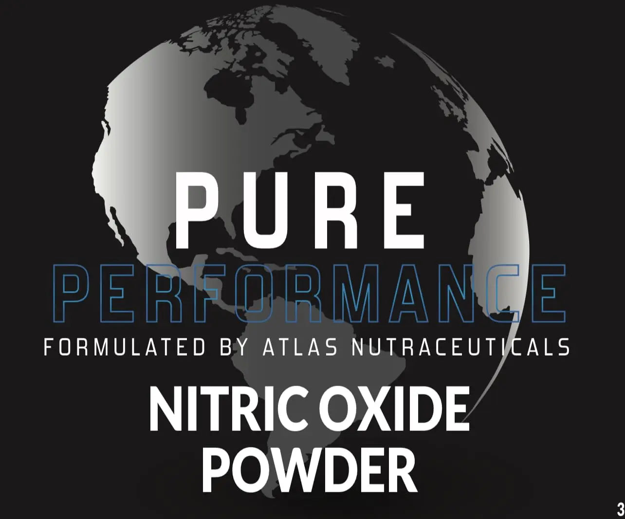 Atlas Nutraceuticals-Nitric Oxide Pump Powder-Non Stimulant Pre Workout 30 Servings Atlas Nutraceuticals