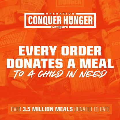 MTN OPS Pre-Workout Powder Energy Drink Keep Hammering Series by Cameron Hanes MTN OPS