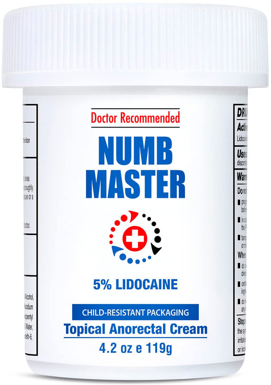 Clinical Resolution Numb Master 5% Lidocaine Cream Fast-Acting OTC anesthetic for Pain, Itch, Burns & Hemorrhoids with Vitamin E & Aloe for Soothing Relief Maximum Strength 4.2 Ounce Clinical ResolutionBuy Supplements Australia