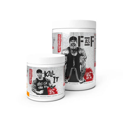 5% Nutrition 2-Stack | Kill It + FasF | Pre-Workout + NO Booster Pre (Select Your Flavors) 5% Nutrition