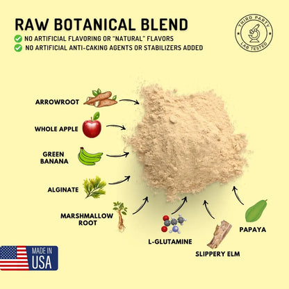Stomach Soothe Soothe Naturals Acid Reflux Powder - L Glutamine for Gut Health, Acid Reflux Medicine, Leaky Gut Repair, Gut Lining Repair, Stomach Soothe