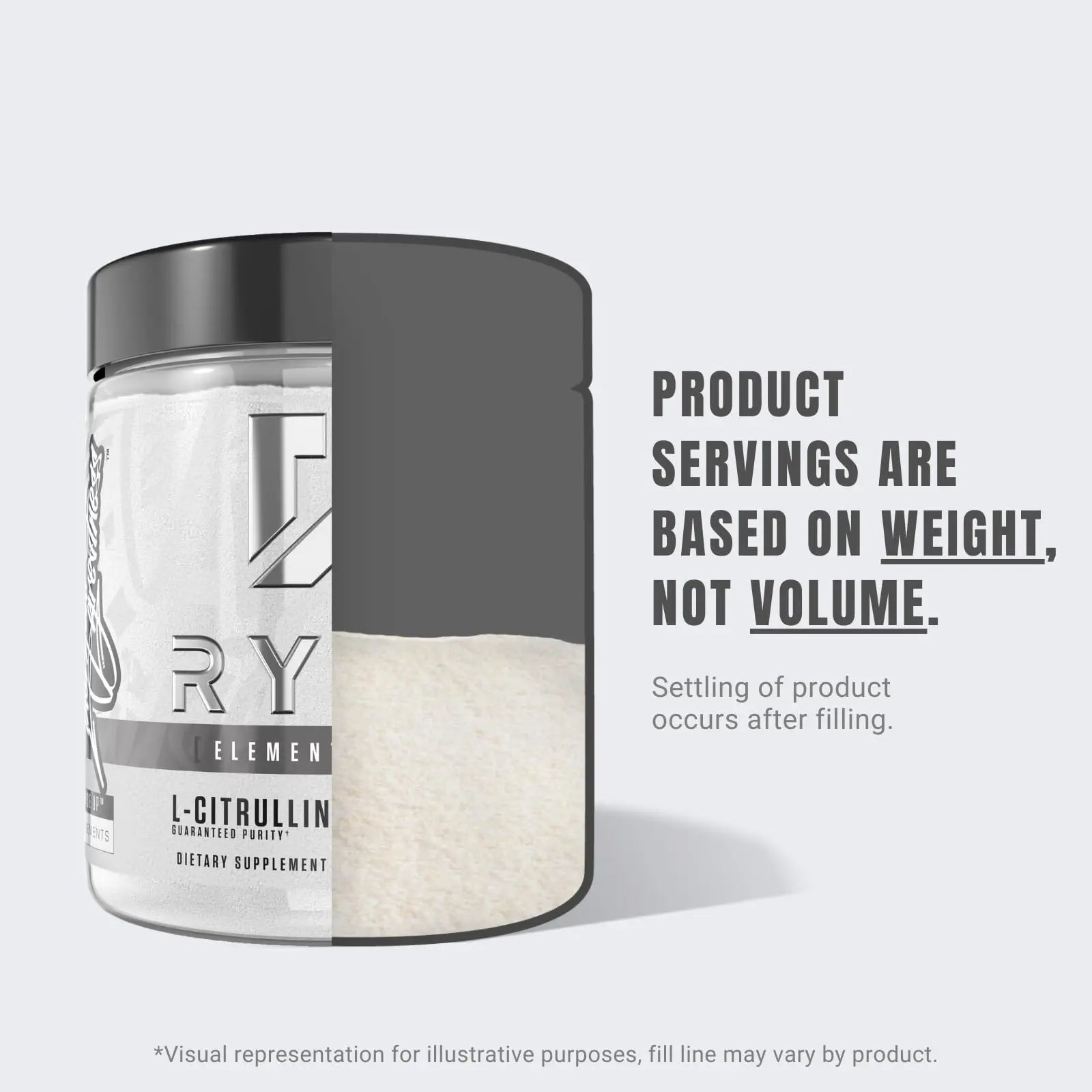 RYSE Up Supplements Element Series L-Citrulline Powder | Boost Nitric Oxide & Increase RYSE Up Supplements