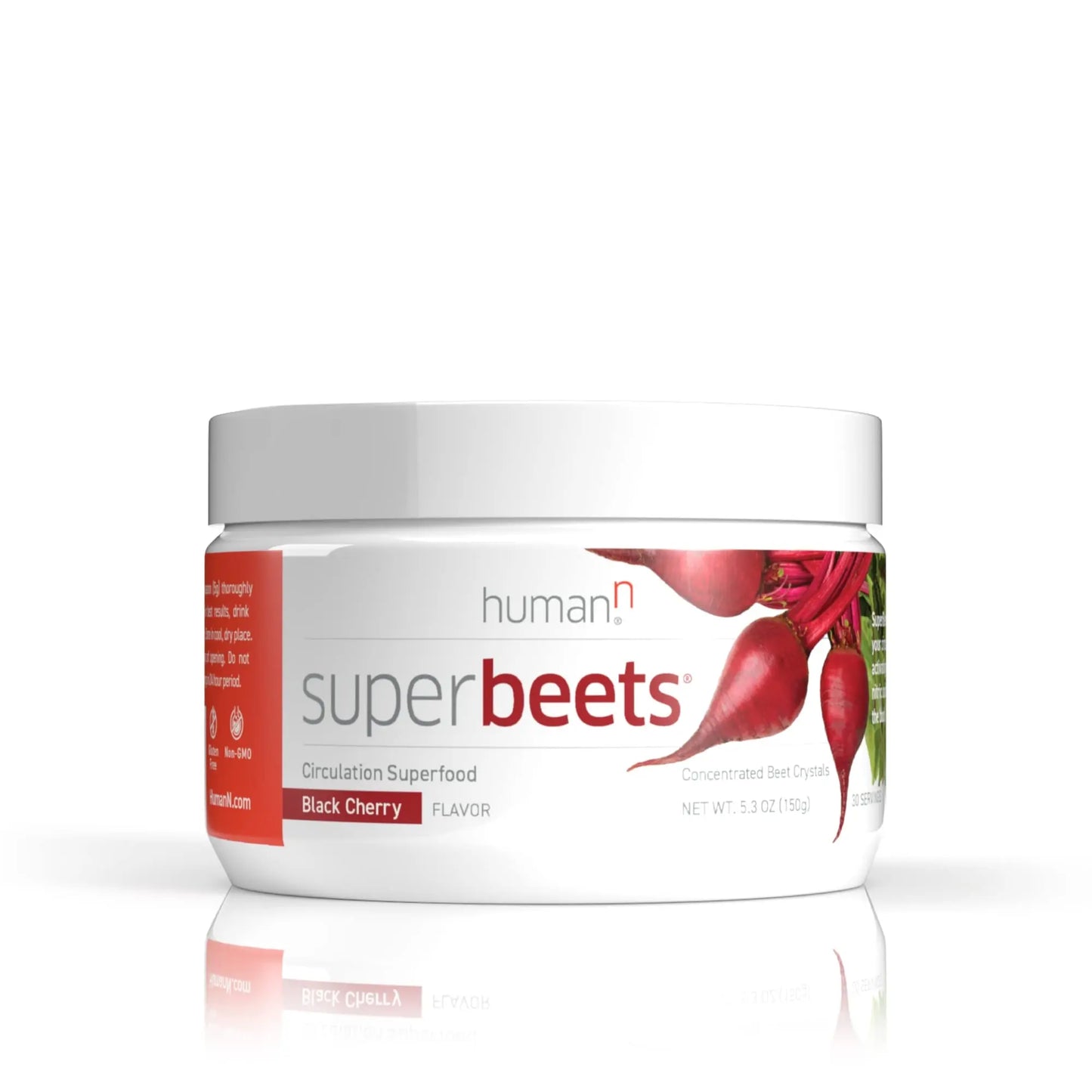 humanN SuperBeets Heart Chews & SuperBeets Black Cherry Powder humanN
