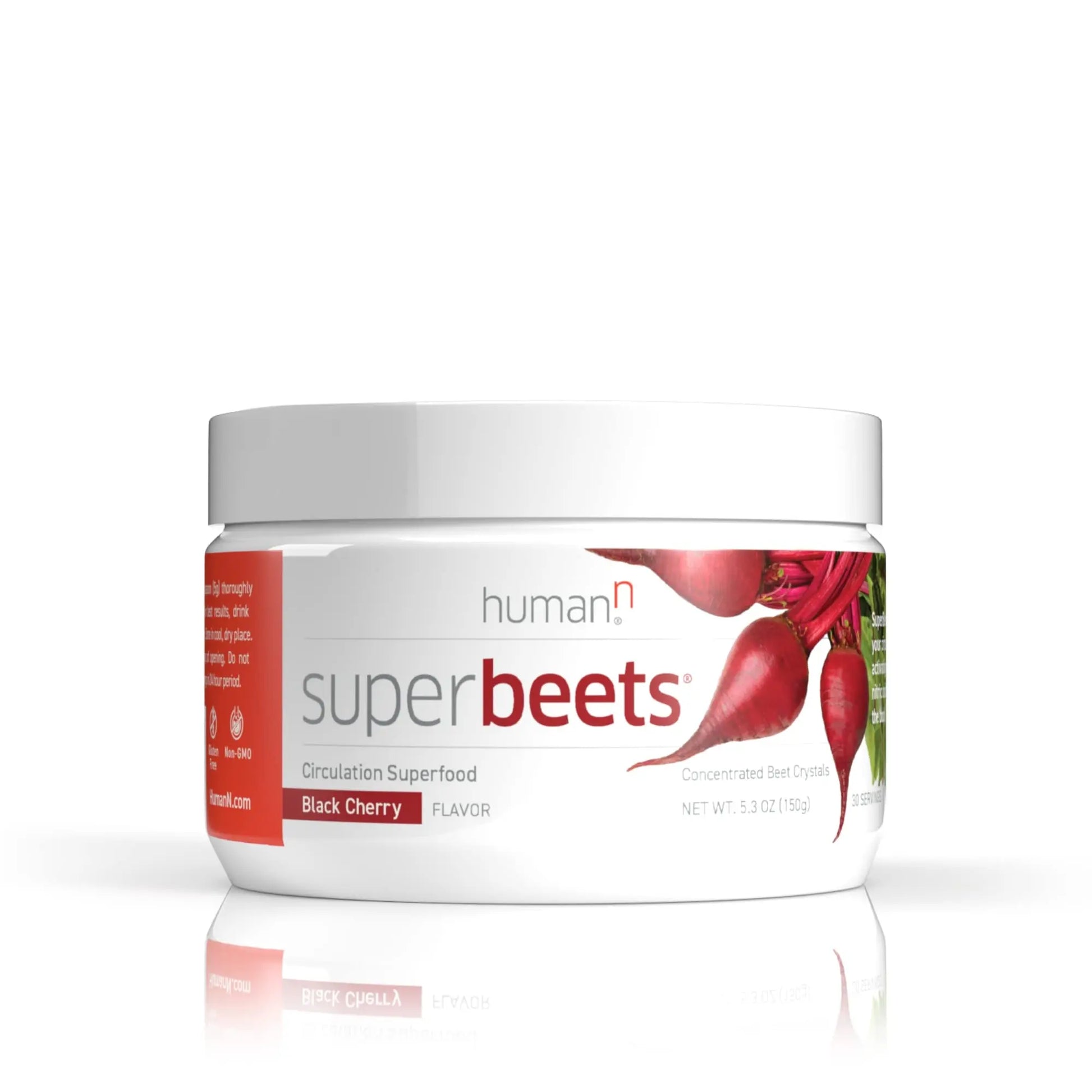 humanN SuperBeets Heart Chews & SuperBeets Black Cherry Powder humanN