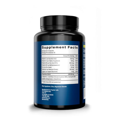 POPSTAR Fertility Supplement for Men - Doctor Formulated Men's Prenatal Vitamins POPSTAR