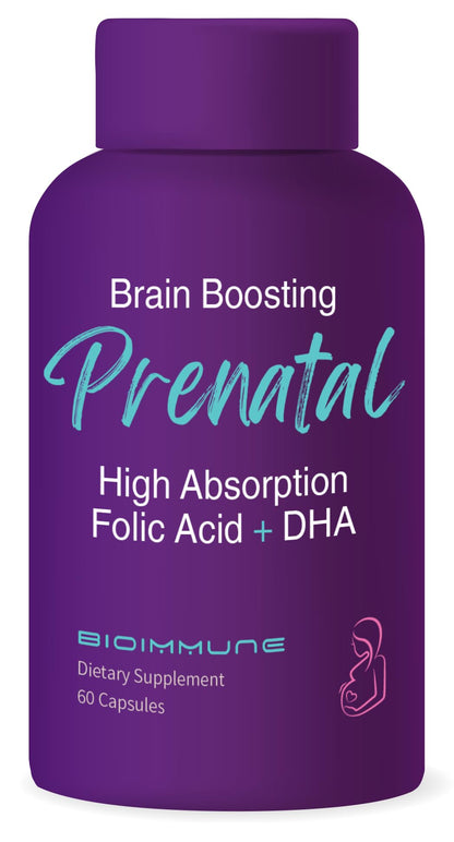 BioImmune Ultra Strength Bio-Available Prenatal Vitamins for Women BioImmune