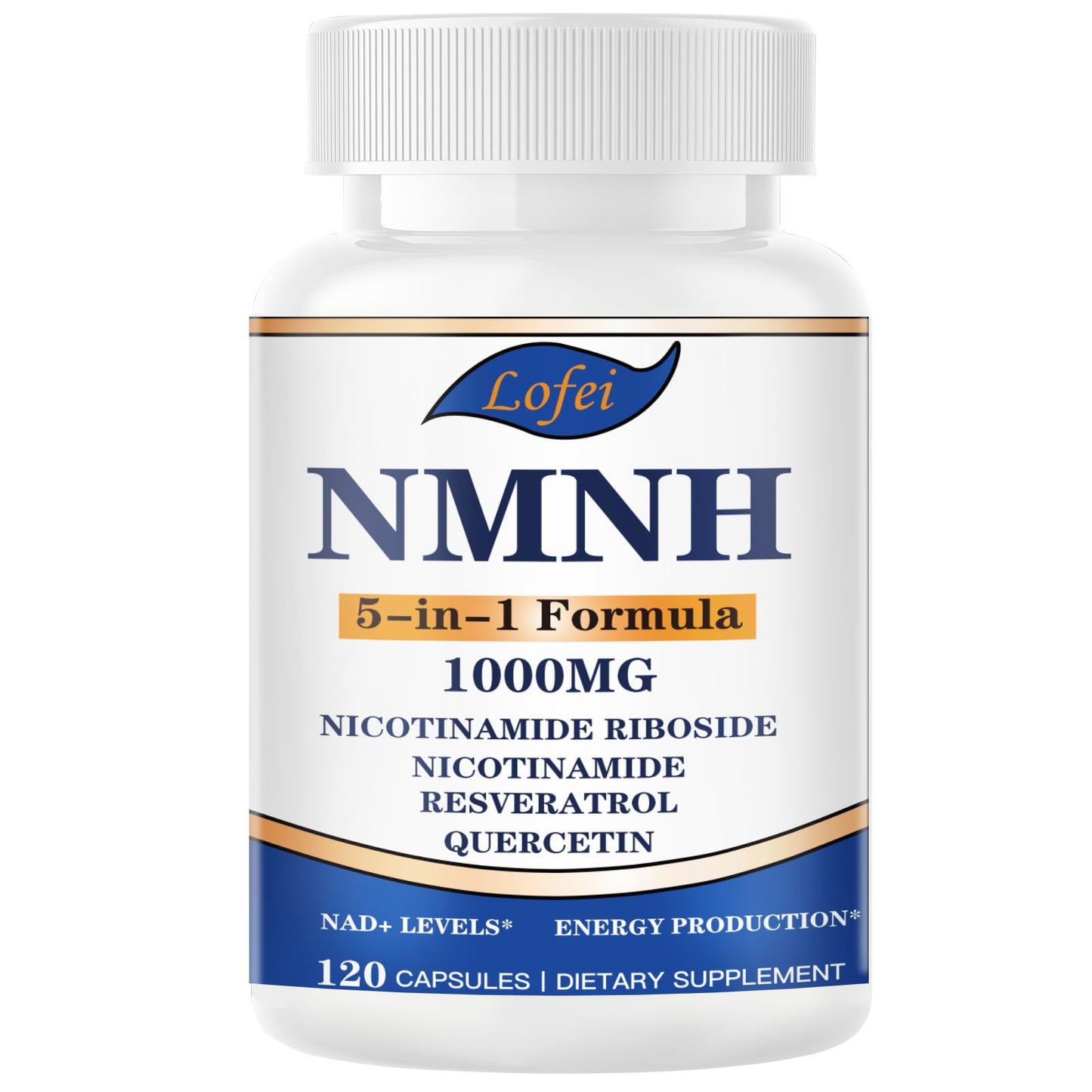 NMNH (Dihydronicotinamide Mononucleotide),NMNH Supplement 1000mg Pure Nicotinamide Mononucleotide Boosts NAD+ Levels, NAD Supplement,for Energy,Immune,Non-GMO, Gluten Free,120 Capsules LofeiBuy Supplements Australia