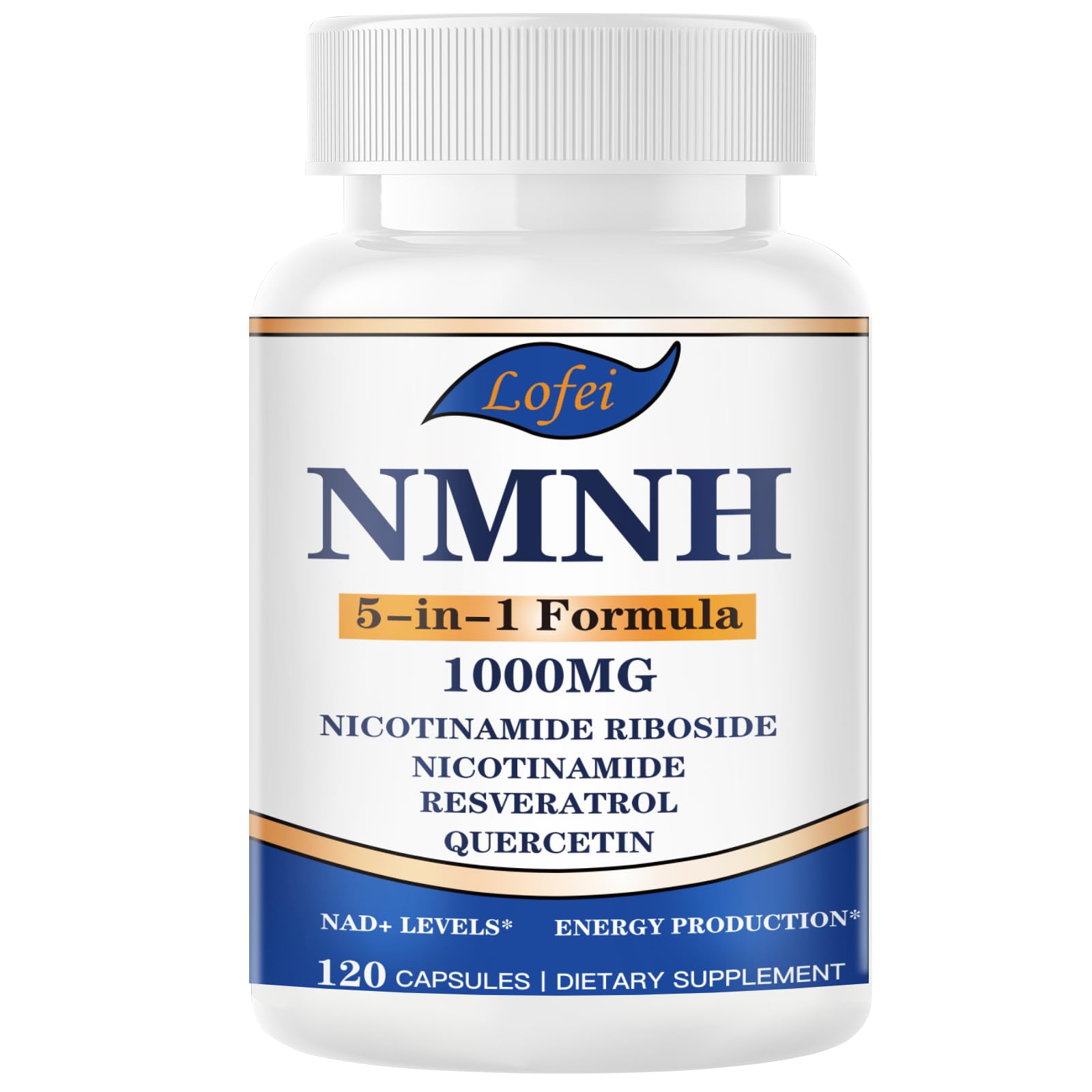 NMNH (Dihydronicotinamide Mononucleotide),NMNH Supplement 1000mg Pure Nicotinamide Mononucleotide Boosts NAD+ Levels, NAD Supplement,for Energy,Immune,Non-GMO, Gluten Free,120 Capsules LofeiBuy Supplements Australia