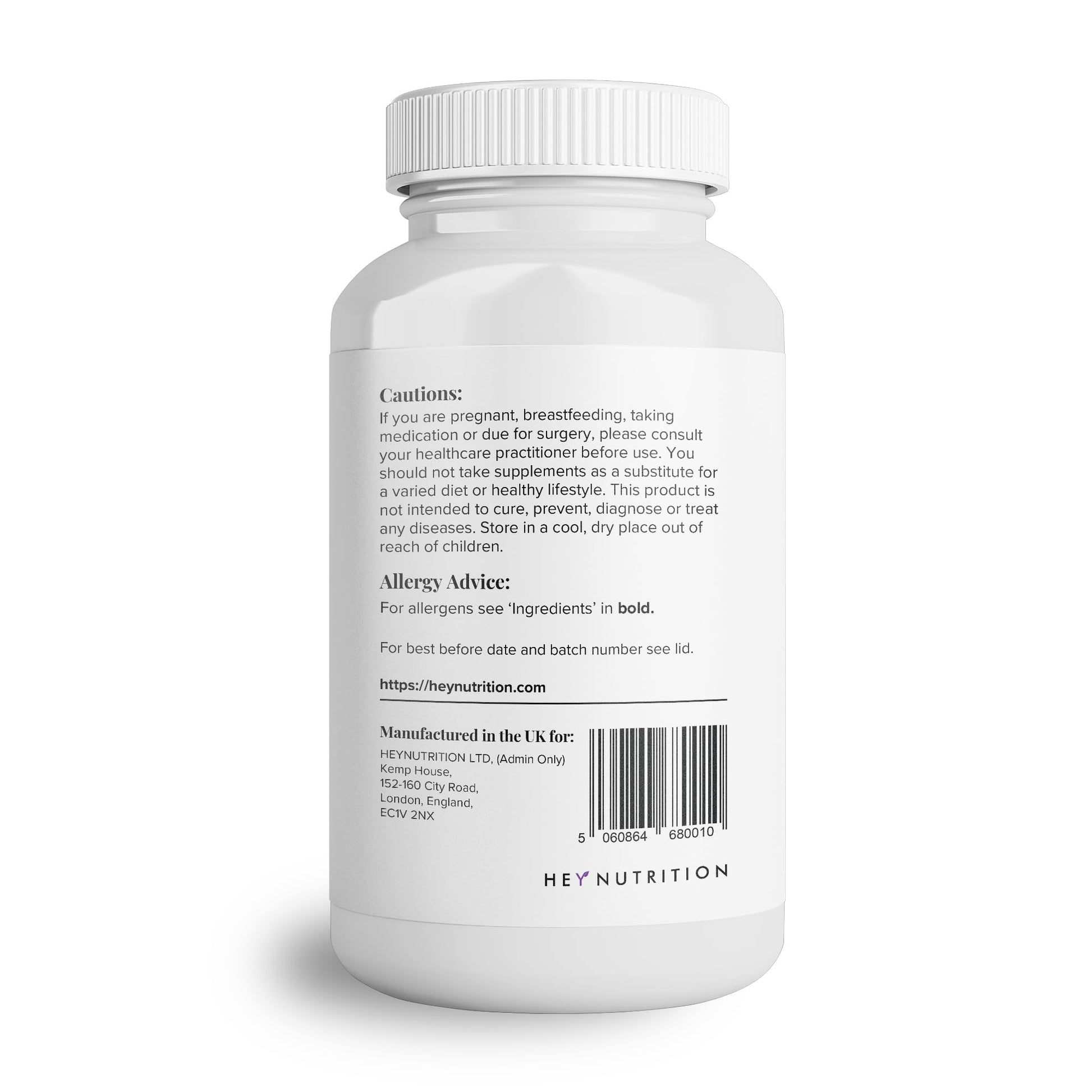 Hey Nutrition Collagen Complex Hyaluronic Acid & Sea Kelp Vitamin E, C, Biotin Hey NutritionBuy Supplements Australia
