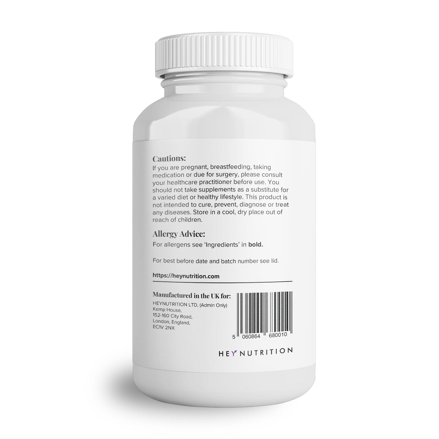 Hey Nutrition Collagen Complex Hyaluronic Acid & Sea Kelp Vitamin E, C, Biotin - Healthy Nails, Skin, Hair Hey NutritionBuy Supplements Australia