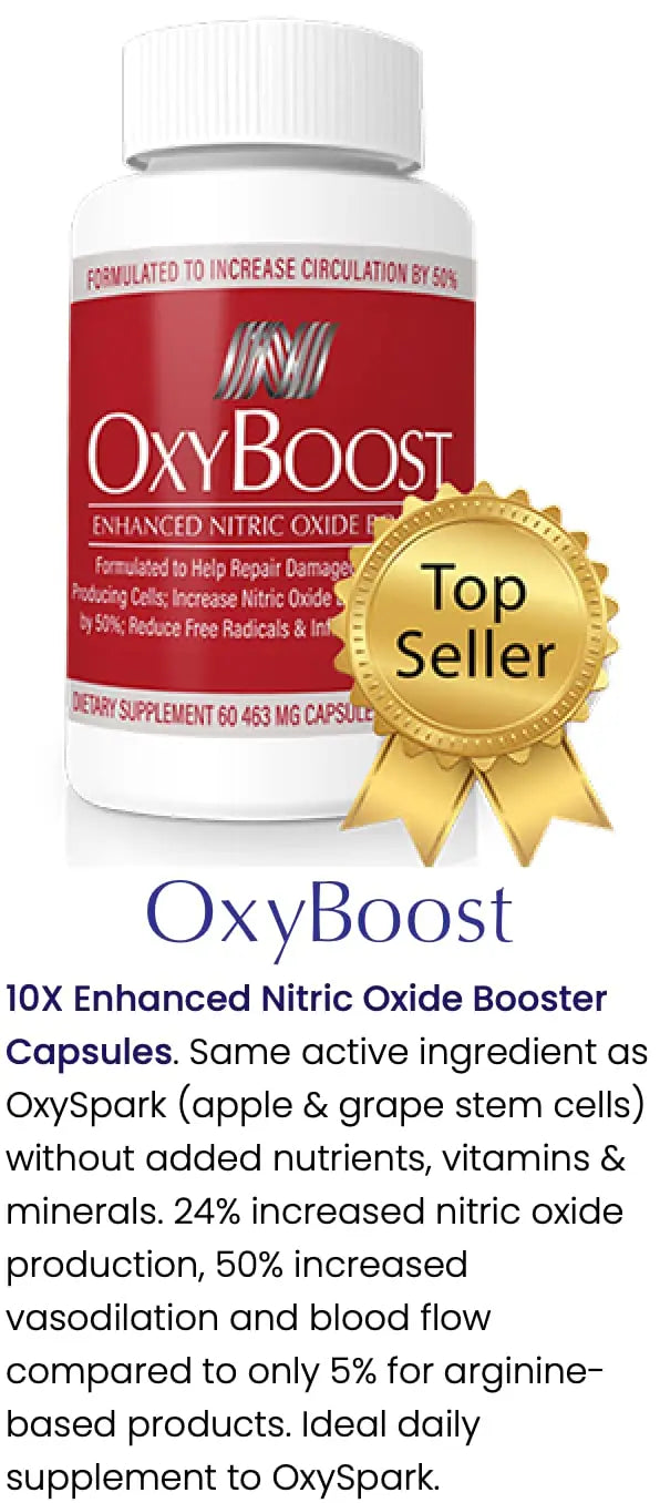 OxyBoost - Nitric Oxide Supplement (1 Bottle - 30 Servings) OxyNaturals