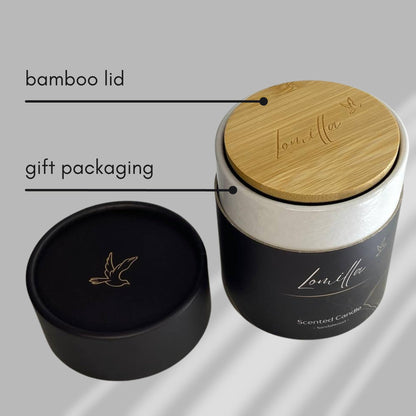 100% Natural Soy Wax Candle, Valentines Day Gifts for Women & Men, Candles for Home Lomilla