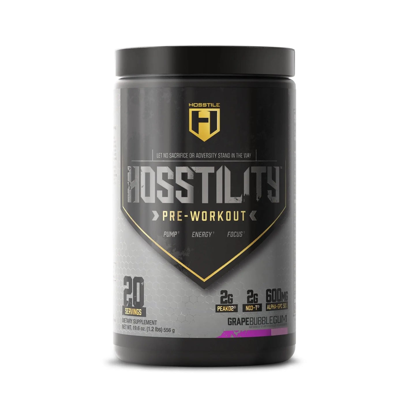 HOSSTILE Hosstility Pre Workout, All-in-One Pre Workout Powder for Men and Women HOSSTILE