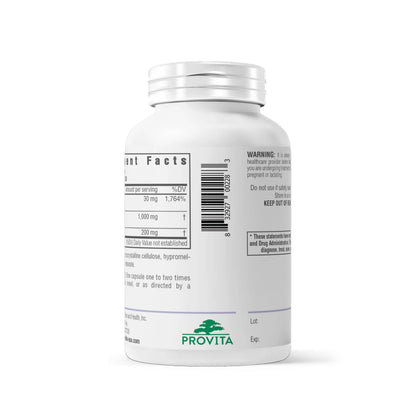 PROVITA Synergistic GABA Complex | GABA Supplement | with B6 & Glutamic Acid | Stress Relief Supplement | Mood Support | Relaxation & Calmness | Brain Support | Mood Enhancer | 60 Veg Capsules PROVITA buy supplements Au