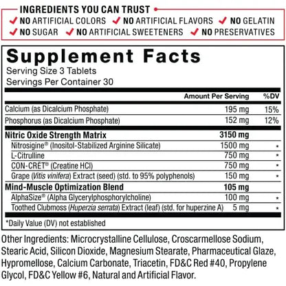 Force Factor Volcano Extreme Pre Workout Nitric Oxide Booster Supplement for Men Force Factor