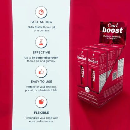 Brain Supplement Booster for Focus & Attention Fast-Acting Oral Spray, Energy for Kids Cani Brands Feel Amazing