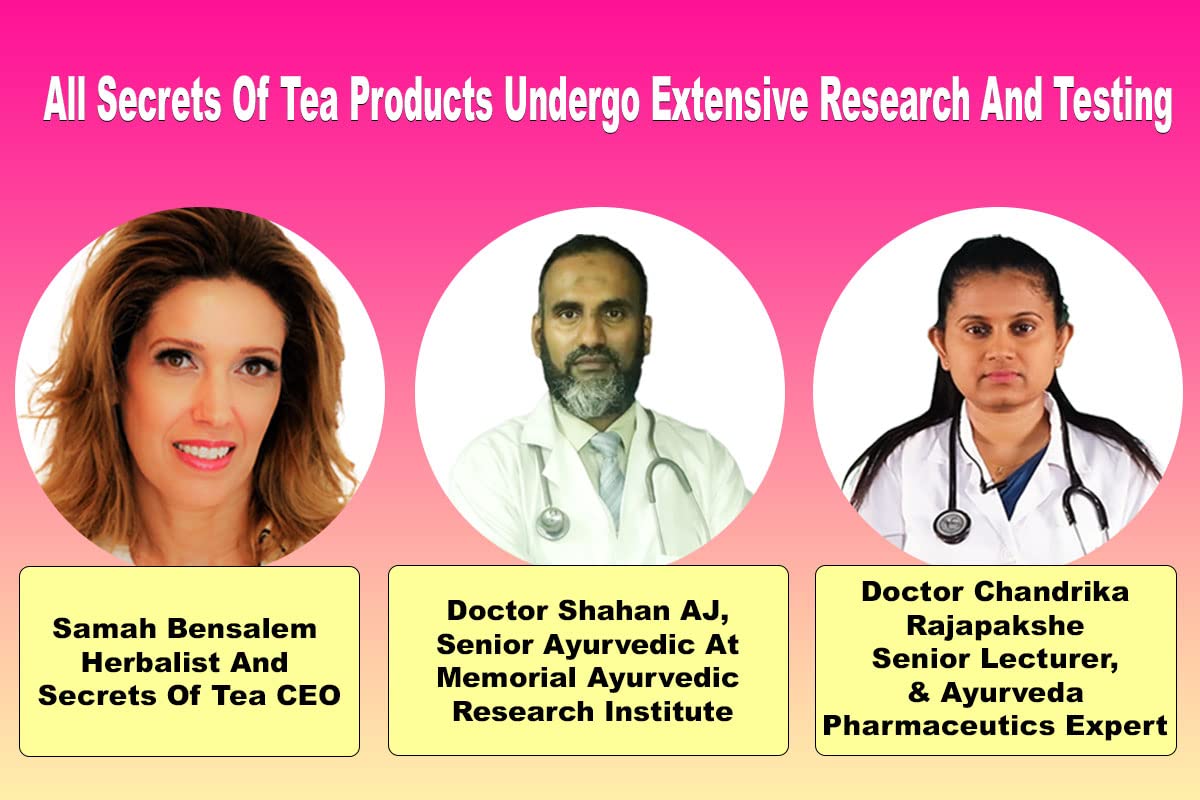 Secrets Of Tea Fertility Bundle - Fertility Tea and Fertility Supplements for Women, Prenatal Vitamins Secrets Of Tea