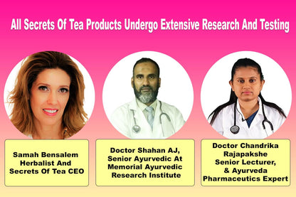 Secrets Of Tea Fertility Bundle - Fertility Tea and Fertility Supplements for Women, Prenatal Vitamins Secrets Of Tea