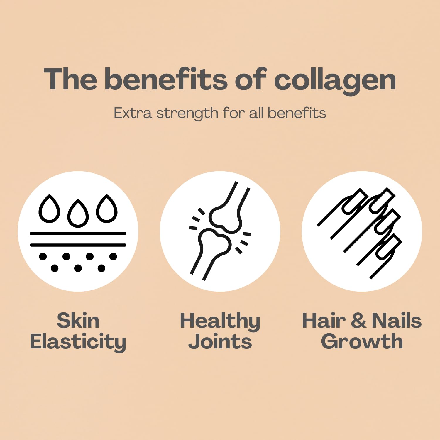2800mg Marine Collagen Capsules – Highest Strength Type 1 Hydrolysed Collagen with Hyaluronic Acid and Vitamin C Miracle GreensBuy Supplements Australia