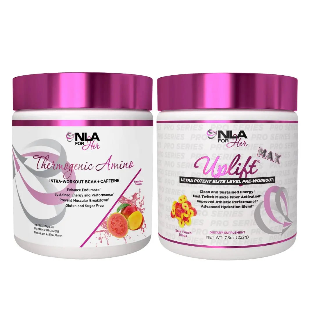 NLA for Her Pre/Intra Workout Stack (Includes Her Thermogenic Amino Hawaiian Sunset NLA for Her