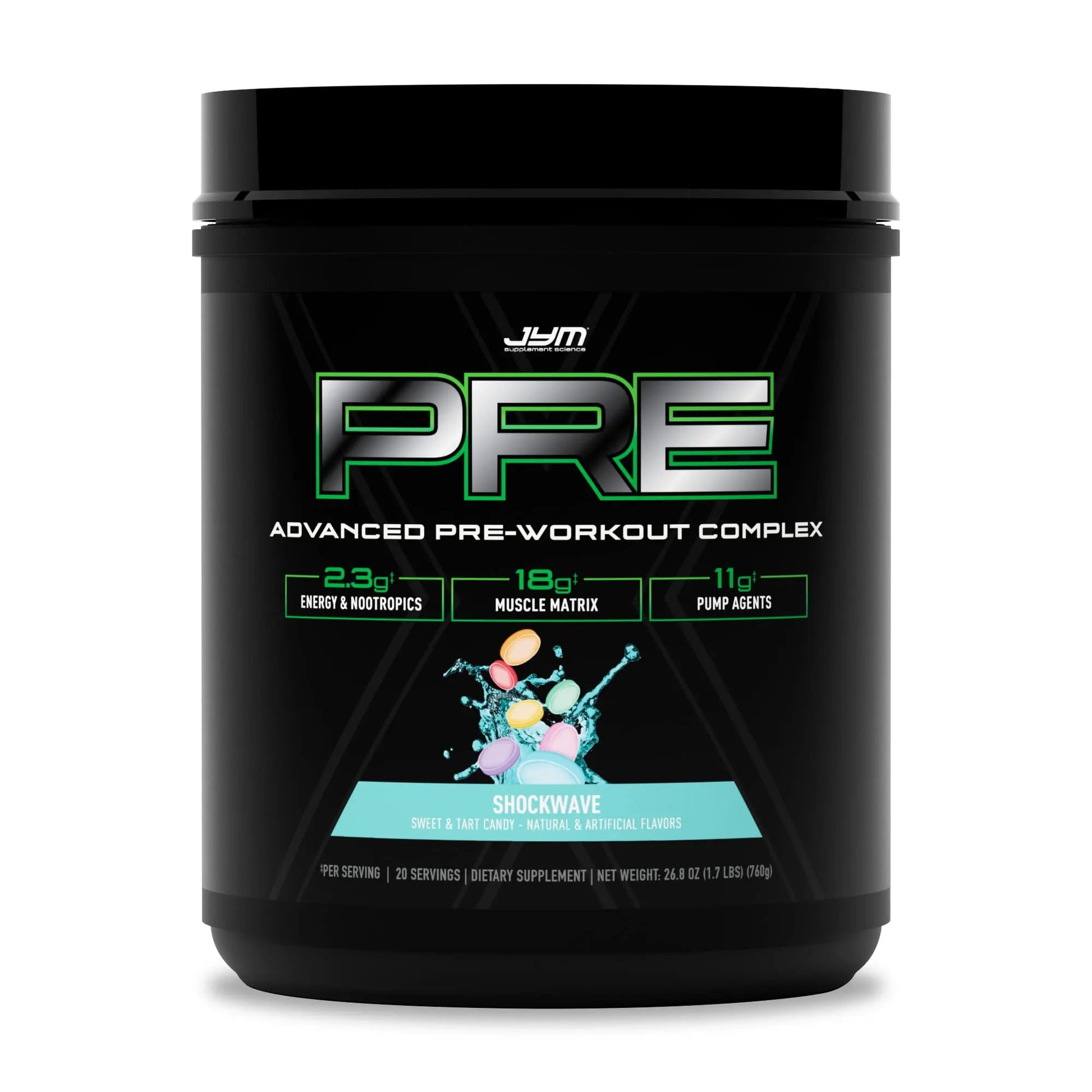 PRE JYM X - Shockwave JYM Supplement Science