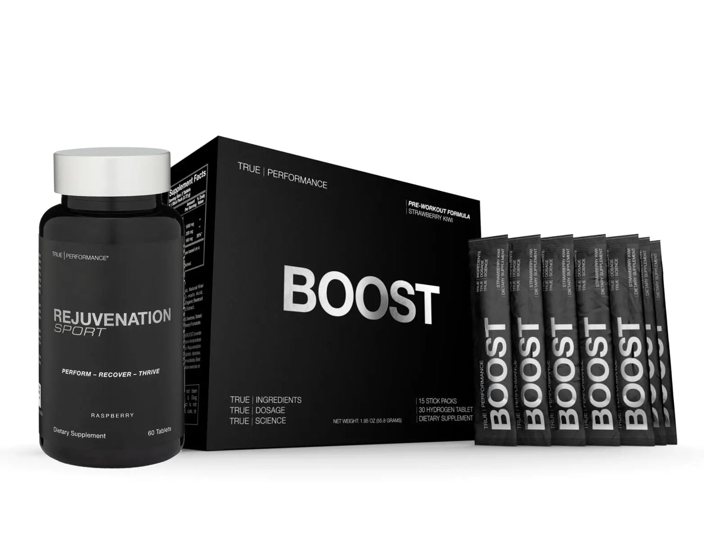 Pre Workout Mix & Nitric Oxide Booster, BOOST - Intense Performance, Energy, Endurance DRINK HRW