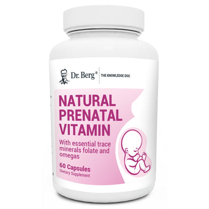 Dr. Berg Natural Prenatal Vitamins for Women (Pregnant & Nursing) - Prenatal Vitamins Dr. Berg Nutritionals