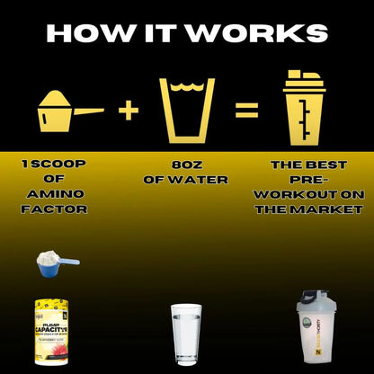 Nutrithority Pump Capacitor Non-Stimulant Sugar-Free Pre Workout for Men & Women Nutrithority