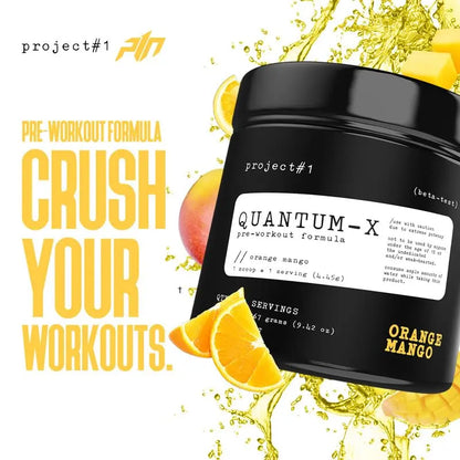 Project #1 Quantum-X Nutrition: Advanced Pre-Workout Powder for Men and Women Project #1