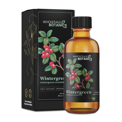 Wintergreen Essential Oil by Wholesale Botanics | Premium Grade 100% Undiluted Essential Oil Wholesale Botanics