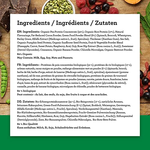 Amazing Grass Protein Superfood, Organic Vegan Protein Powder with Fruit and Vegetables Amazing Grass