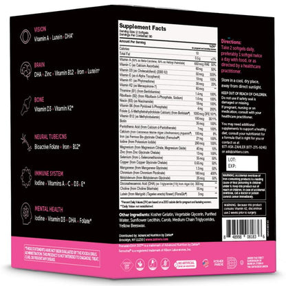 YHN Prenatal DHA, Prenatal Vitamins for Mother and Child, Certified Kosher, 180 Count YHN