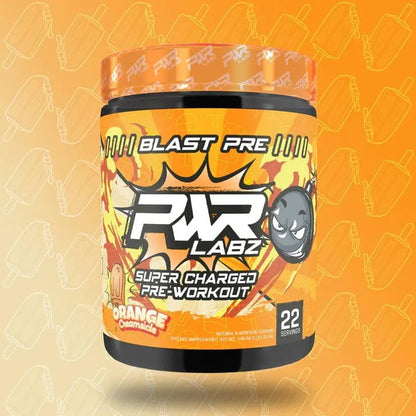 PWR Labz Blast Pre Workout - Pump · Focus · Energy · L-Citrulline, L-Tyrosine, Agmatine PWR Labz LLC
