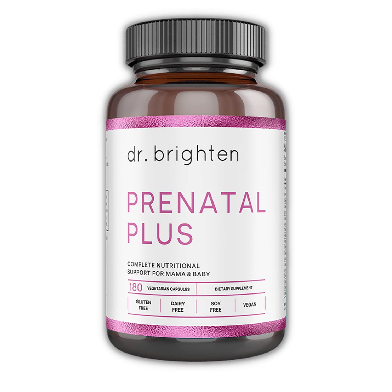 Dr. Brighten Prenatal Plus - Women’s Formulation, Active B Vitamins, Minerals, Antioxidants Dr. Brighten
