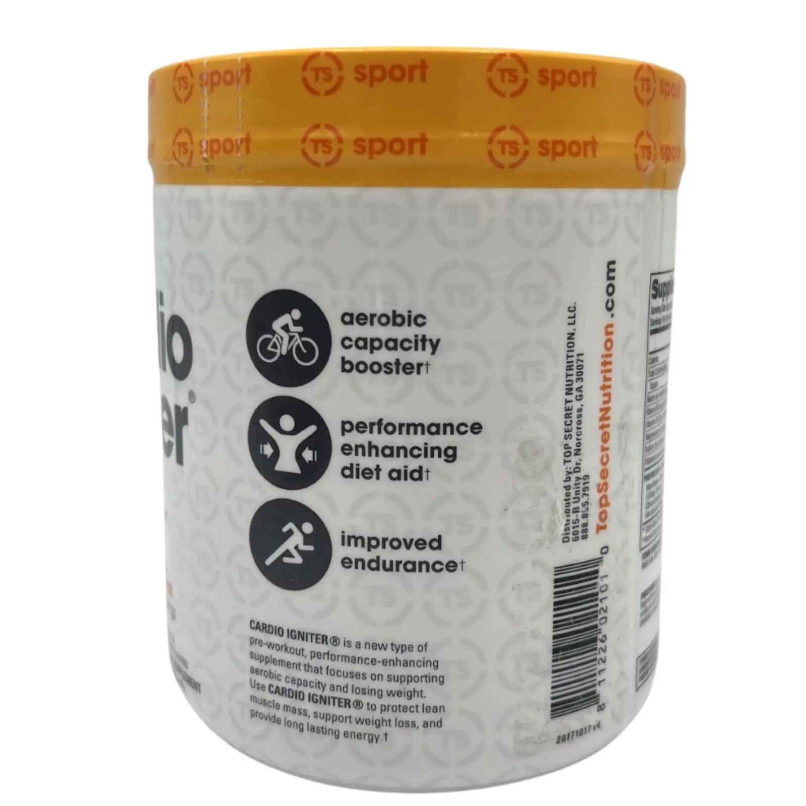 Top Secret Nutrition Cardio Igniter Pre-Workout Supplement with Beta-Alanine, L-Carnitine Top Secret Nutrition