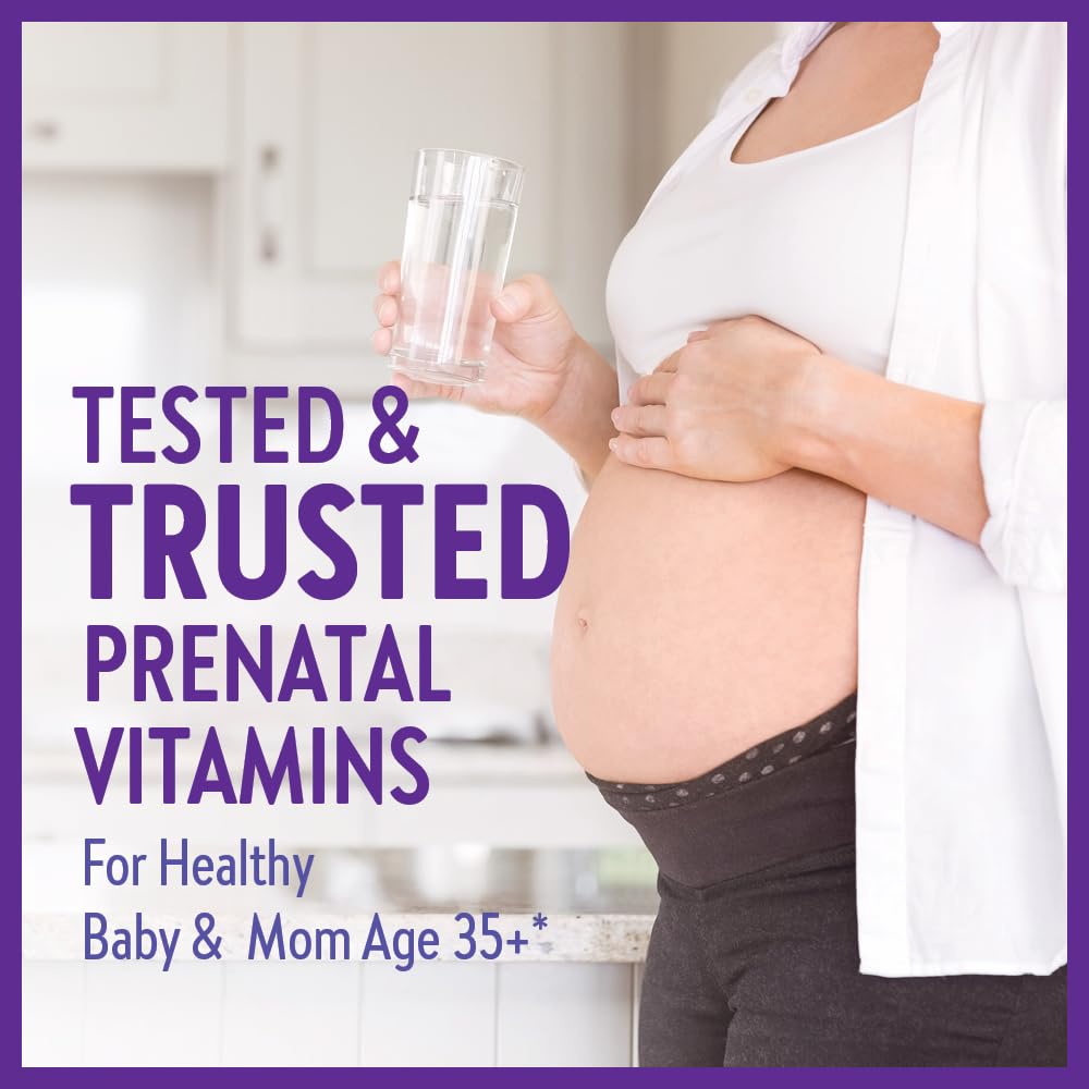 New Chapter Prenatal Vitamins, One Daily Prenatal Multivitamin Enhanced for Age 35+ with Methylfolate New Chapter