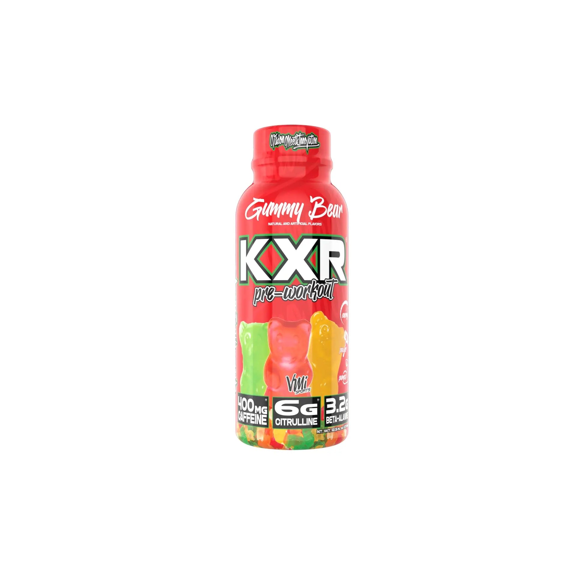VMI Sports KXR High Stimulant Pre-Workout Energy Ready to Drink 400mg Caffeine VMI Sports