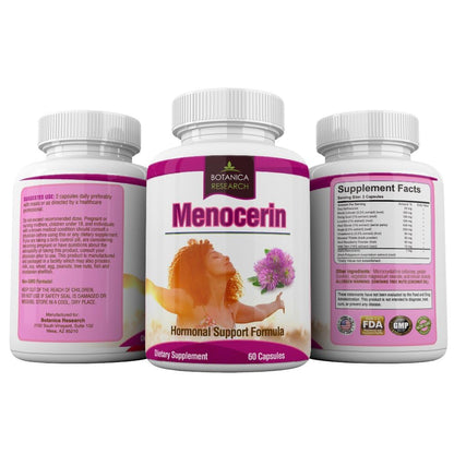 Menopause Relief Support For Hot Flashes Nights Sweats Hormonal Balance Support Supplement Botanica Research