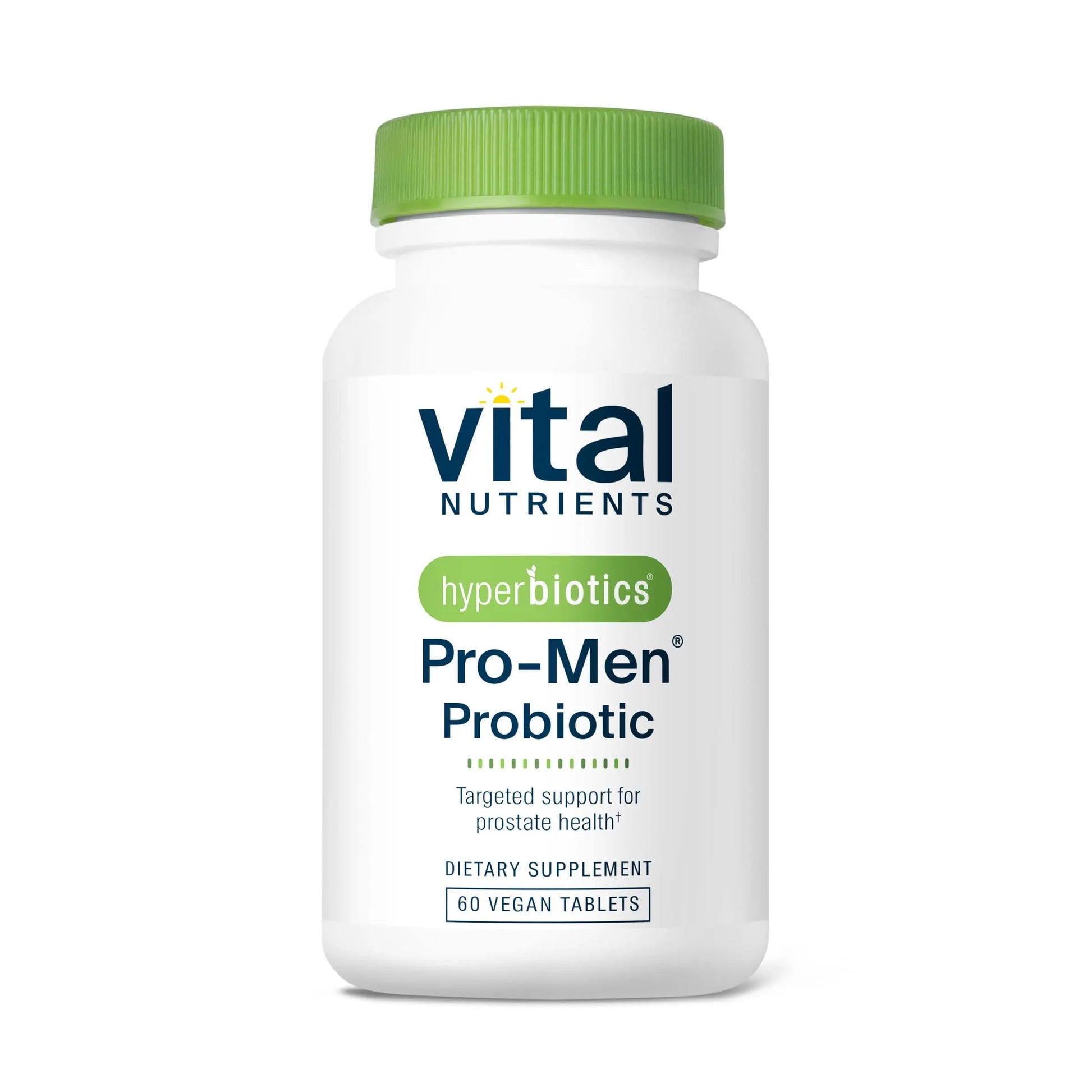 Hyperbiotics Vital Nutrients Pro Men Probiotics | Vegan Advanced Probiotics for Men | Clinically Studied for Prostate Health, Digestive Balance and Gut Health* | Gluten, Dairy, Soy Free | 60 Tablets Hyperbiotics buy supplements Au