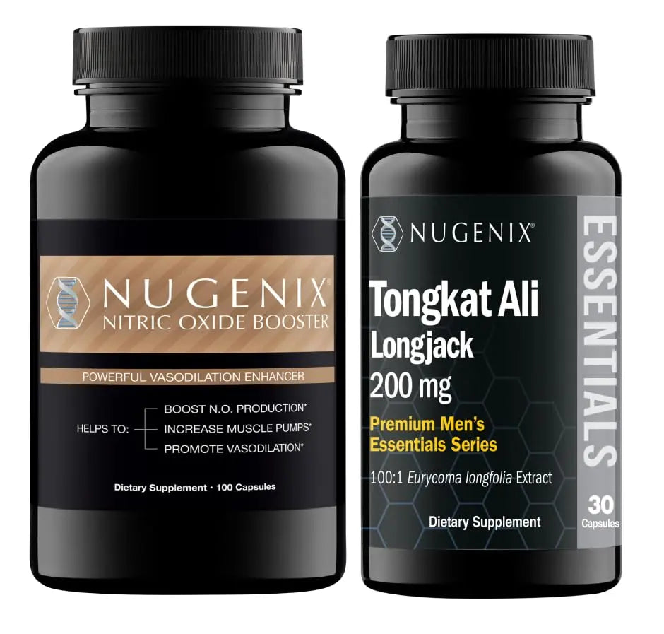 Nugenix Nitric Oxide Booster Tongkat Ali Supplements Bundle Nugenix