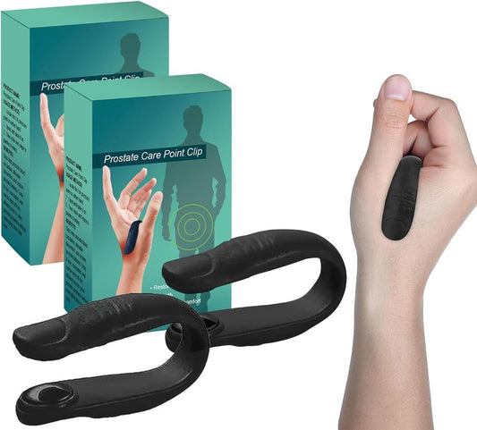 2pcs Prostate Care Point Clip for Men,Acupressure Hand Pressure Point Clip, Relieve Prostate DEFUAUKE